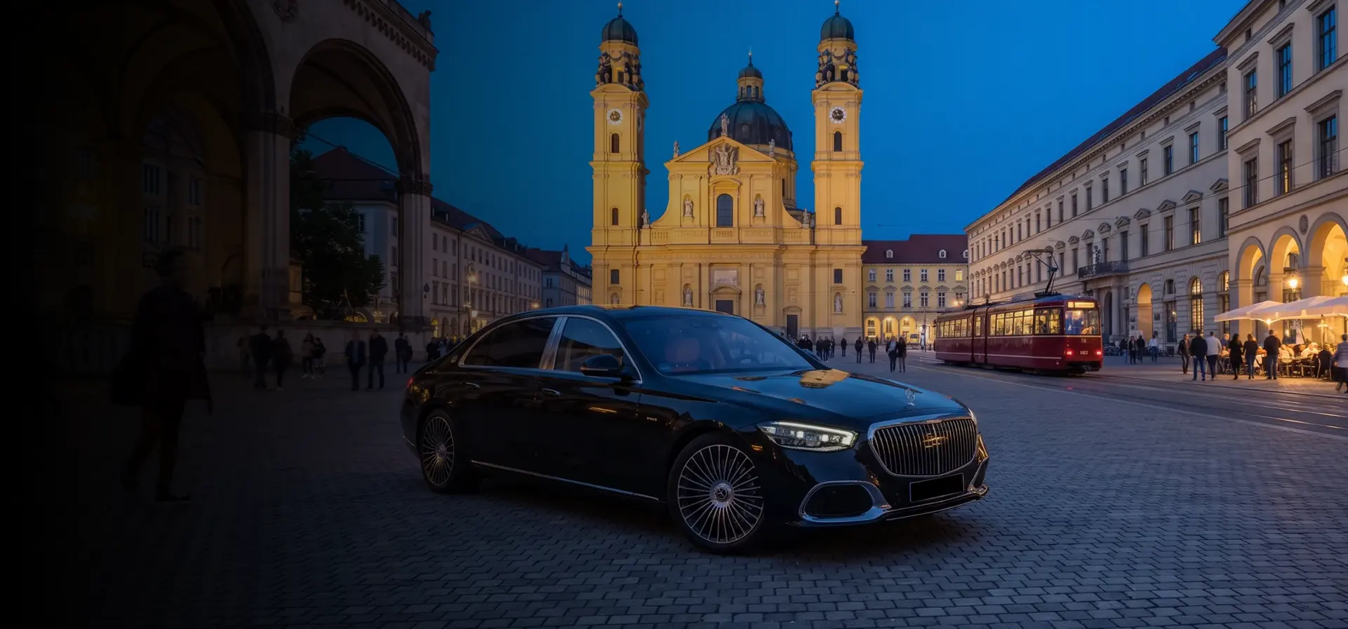 Limousine service in Munich